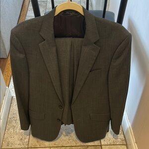 Men's Gray Naldini Suit size 38/32